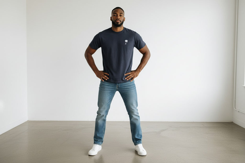 Crew neck tee - Palm
