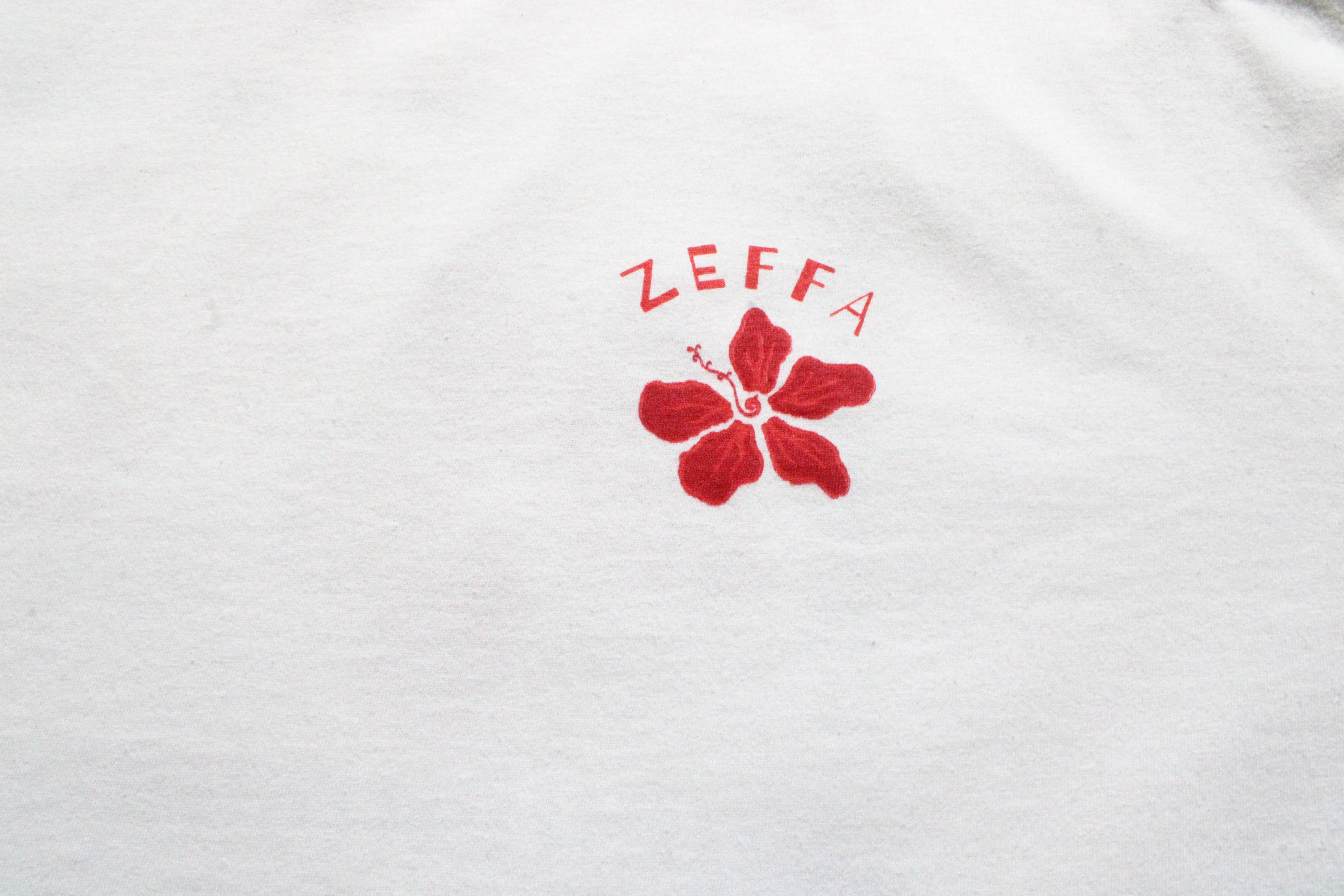 Crew neck tee - Flower Set (off white)